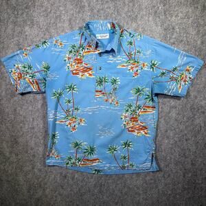 Tori Richard Uniforms Hawaiian Shirt Resort Wear Women’s Sz S Floral 1/4 Button